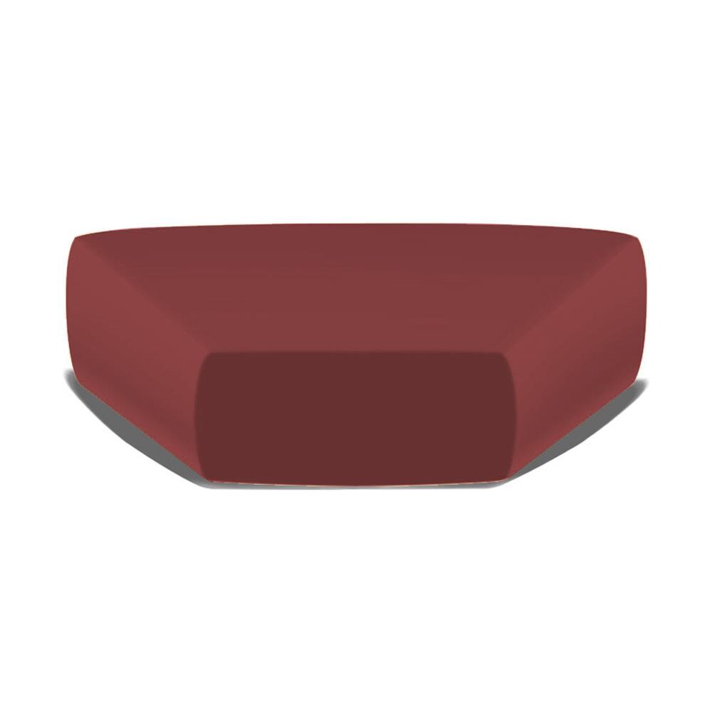 Copriseduta Per Divano Elasticizzato Antimacchia Genius In Tinta Unita Ang Spicchio Bordeaux 1003 - Foto 1