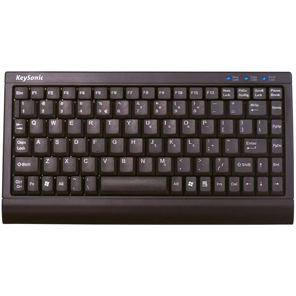 Tastiera USB 12509  (Layout Inglese US) Colore Nero - Foto 1