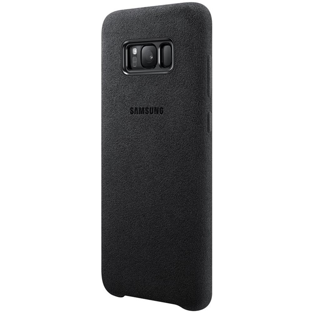 Alcantara Cover per Galaxy S8+ Colore Nero - Foto 8