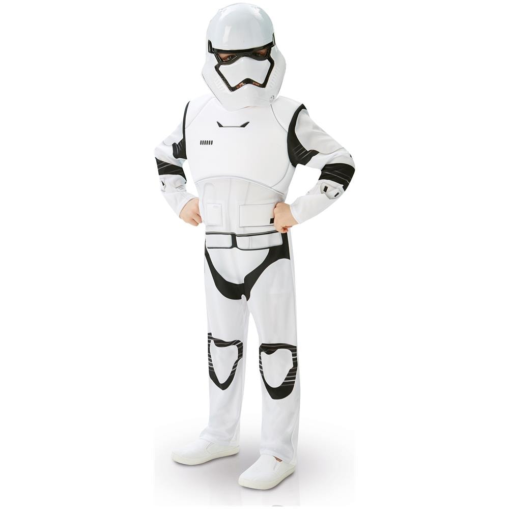 Costume Originale Da Stormtrooper - Star Wars Vii, Versione Deluxe Per Bambino 11 A 12 Anni - Foto 1