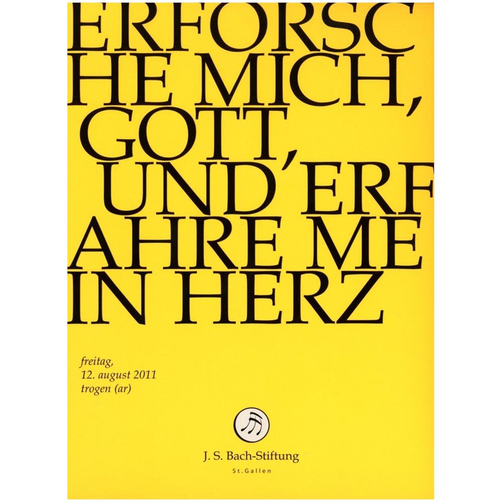 Dvd Johann Sebastian Bach - Erforsche Mich, Gott, Und Erfahre - Foto 1