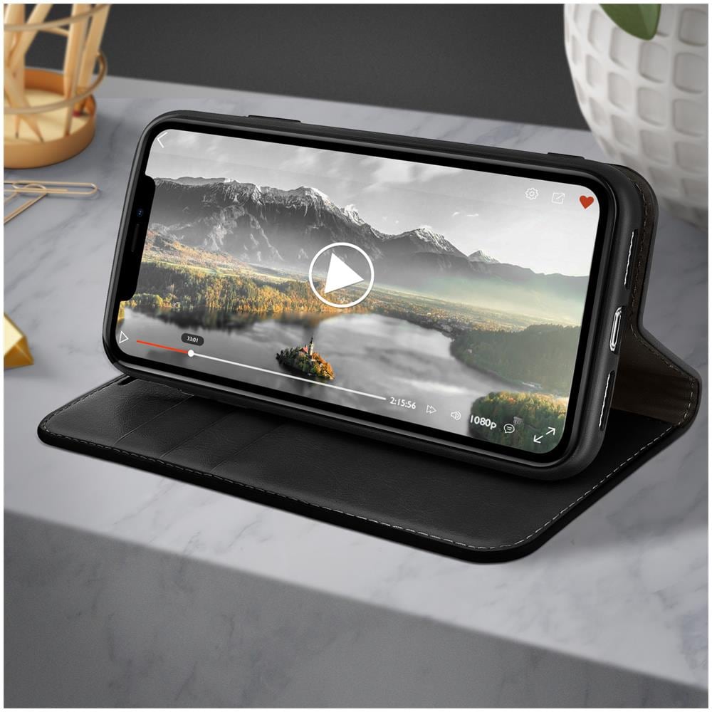 Custodia Apple Iphone 11 Propelle Portafoglio Funzione Stand - Nero - Foto 2