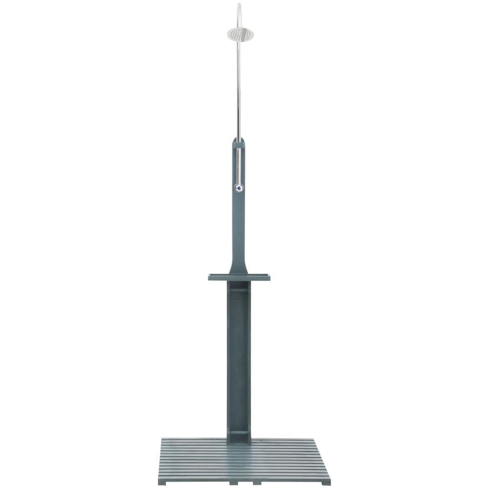 Doccia Da Giardino In Legno Antracite - Foto 2