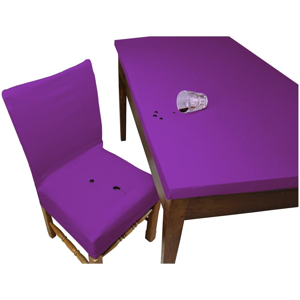 Set 2 Vestisedia Quadrato Antimacchia Made In Italy Fuxia - Foto 1