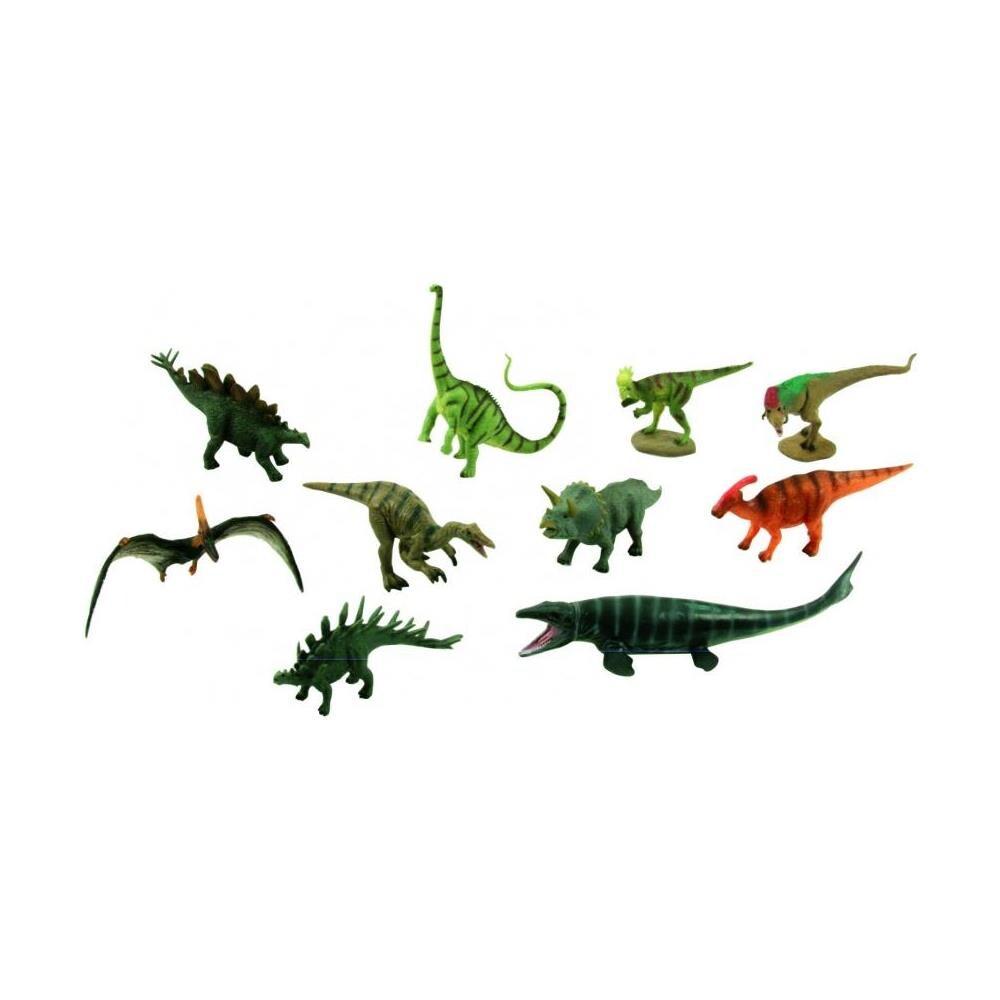 Box Of Mini Dinosaurs 1 Set Da 10 Pezzi Di Mini Dinosaur Toy Figure Da 1 A 25 Ciascuno - Foto 2