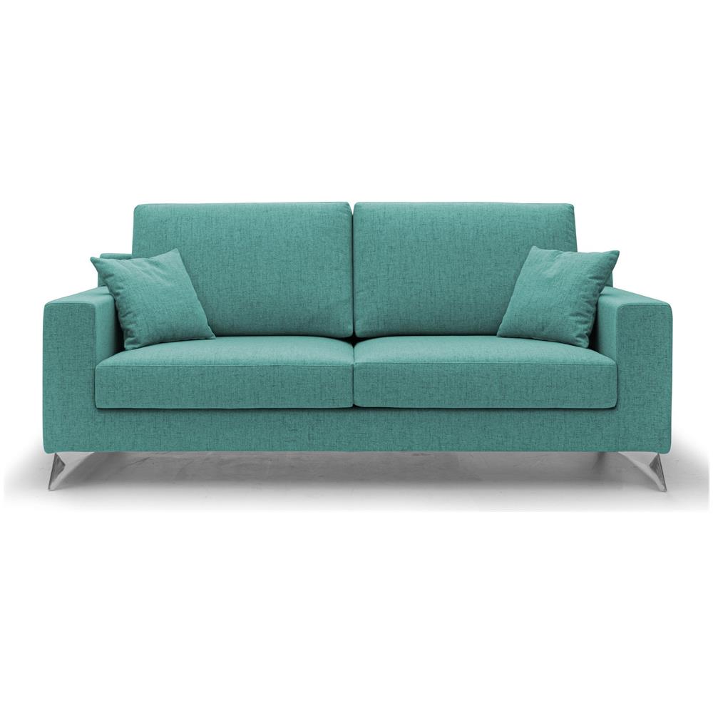 Divano 2 Posti Vertigo Made In Italy 146 Cm Verde Acqua - Foto 1