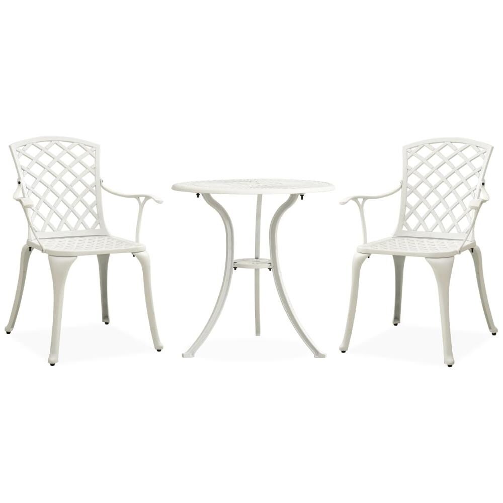 Set Da Bar 3 Pz In Alluminio Pressofuso Bianco - Foto 1