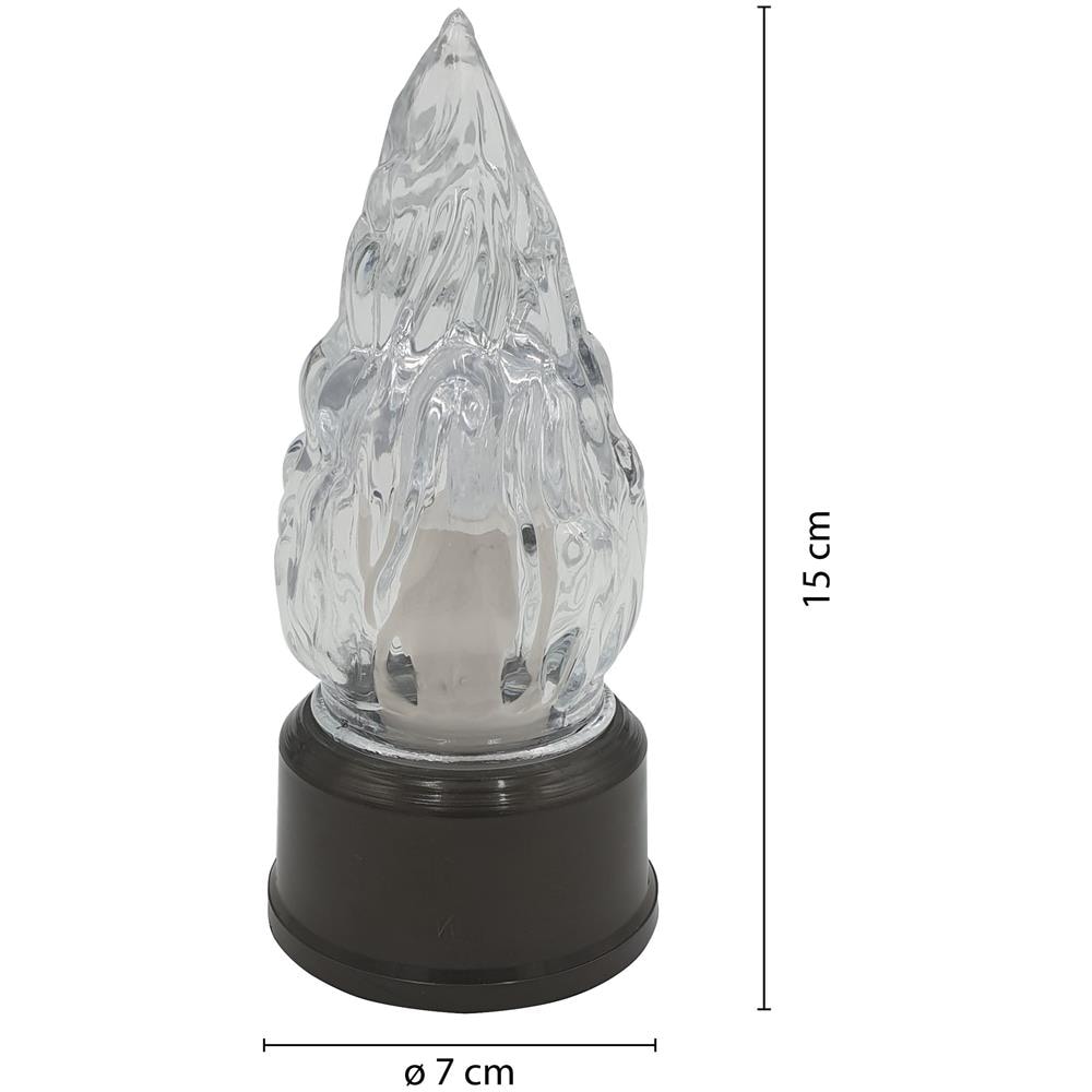 Eternity: Lumino Elettrico A Led, Durata 365gg, Luce Intermittente Rossa - Foto 1