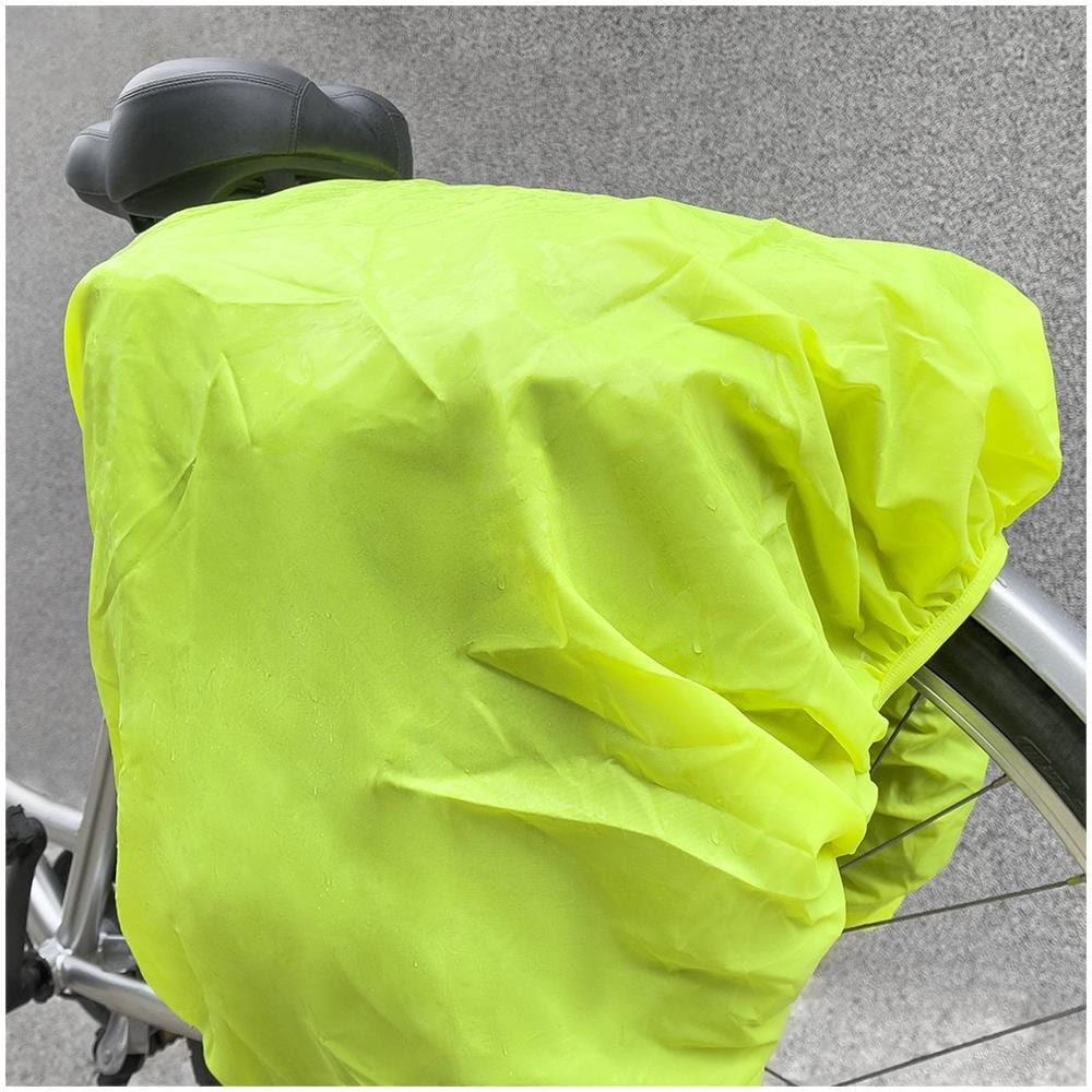 Spaziosa Borsa Da Bicicletta 60 L Per Il Bagagliaio (parapioggia Inclusa) Nero (wbb13bk)  - Foto 2