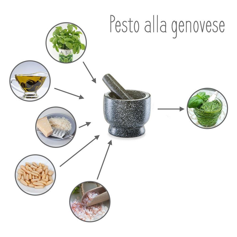 Mortaio Da Cucina Granit Con Pestello - Foto 2