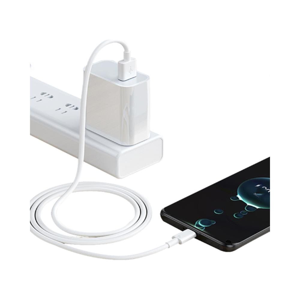 Cavo Di Ricarica Usb-c Super Veloce Da 66 W 6 A, Compatibile Con Huawei, Xiaomi White 1 M - Foto 2