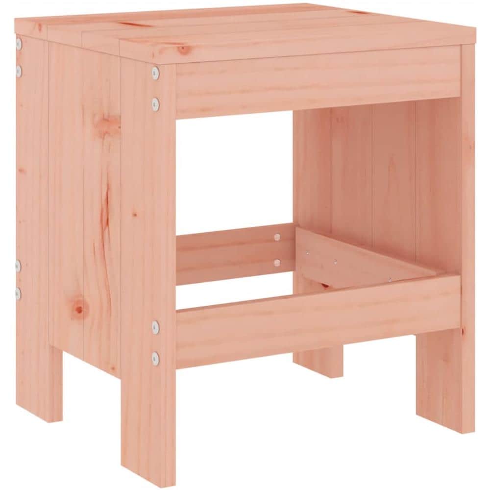 Sgabelli Da Giardino 2pz 40x36x45 Cm Legno Massello Di Douglas - Foto 3