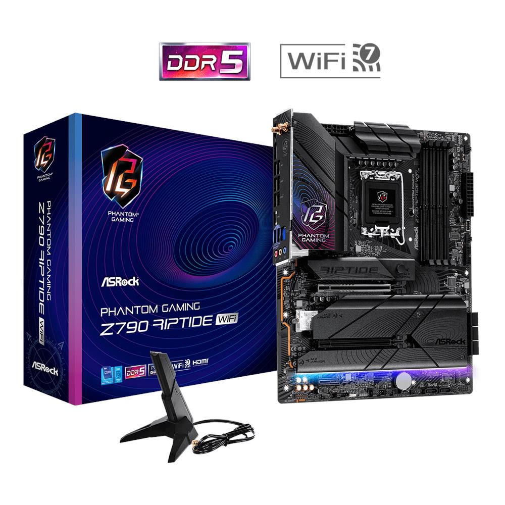 Scheda Madre Z790 Riptide WiFi Socket LGA 1700 Chipset Intel Z790 ATX - Foto 2