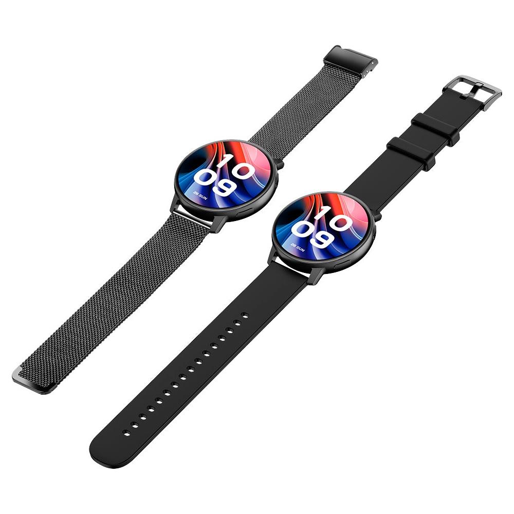 Smartwatch 9652N Display 1.43" Amoled Bluetooth Cardiofrequenzimetro Nero - Europa - Foto 4