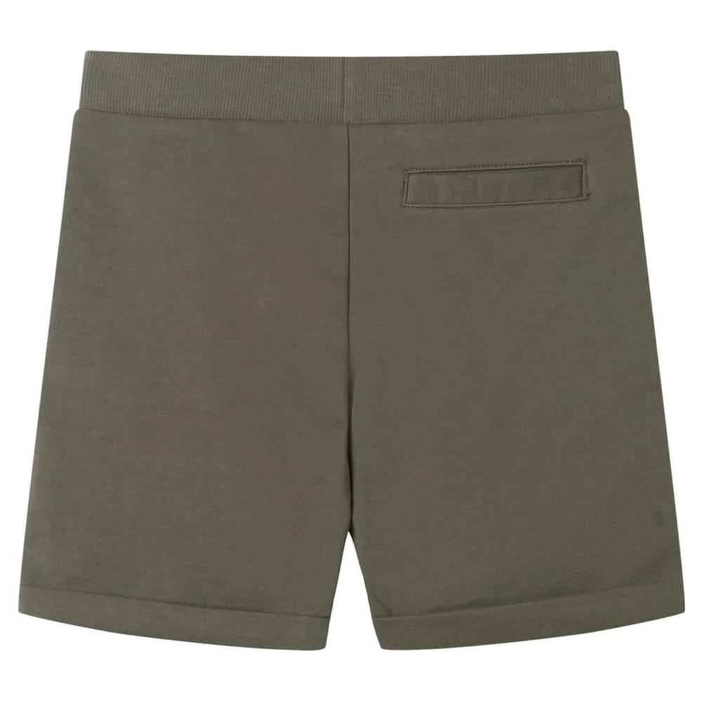 Pantaloncini per Bambini con Coulisse Cachi Scuro 128 - Foto 2