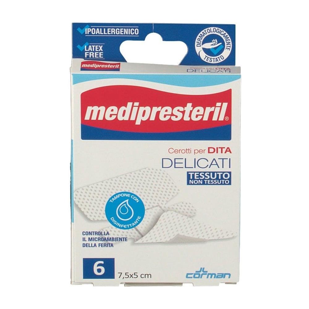 Cerotto per Dita Medipresteril Delicato Tnt 7,5X5CM 6 Pezzi - Foto 2