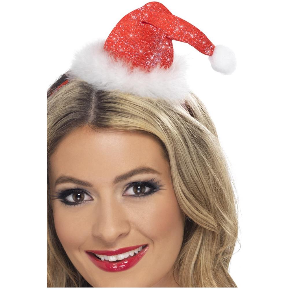 Cappellino Luccicante Di Mamma Natale Taglia Unica - Foto 1
