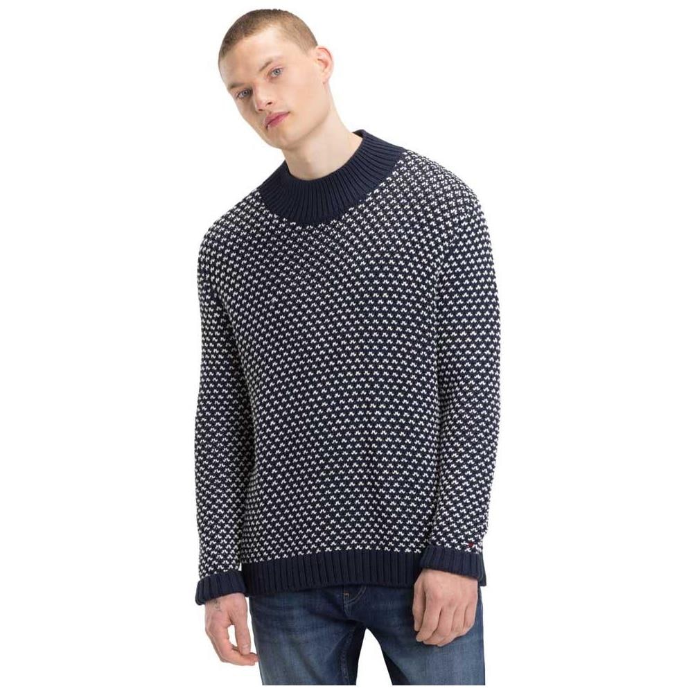 Pullover Chunky Pattern Sweater Abbigliamento Uomo L - Foto 1