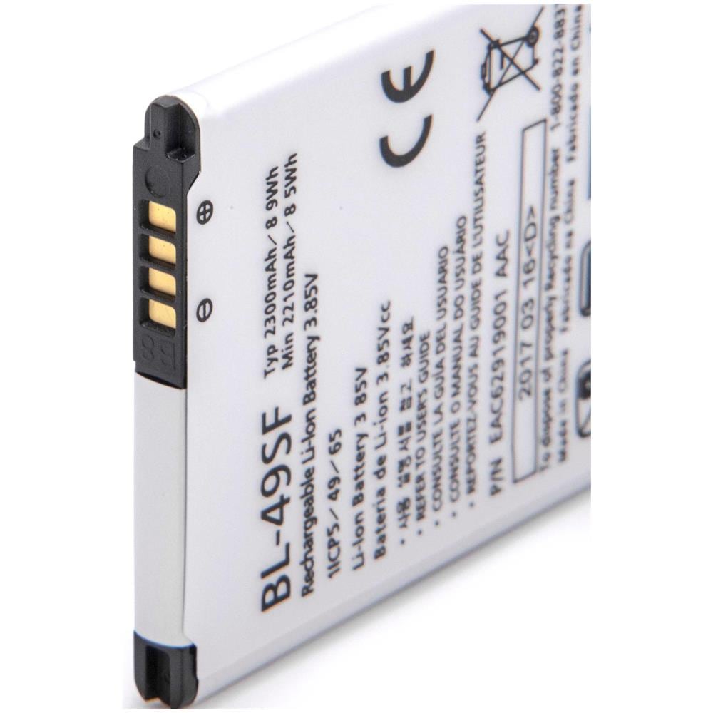 Li-ion Batteria 2200mah (3.85v) Per Cellulari E Smartphone Come Lg Bl-49sf - Foto 2