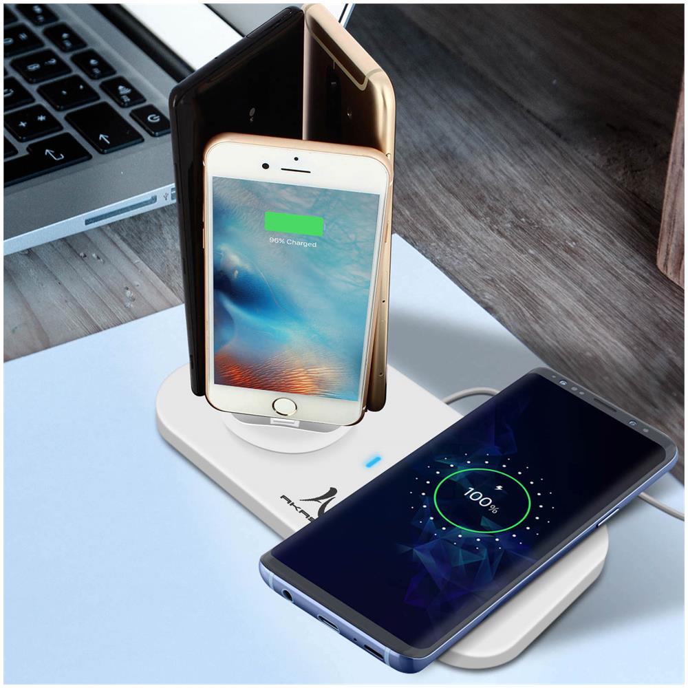 Base Di Ricarica Universale 4-in-1 Usb-c / Lightning / Micro-usb /qi - Nero - Foto 11