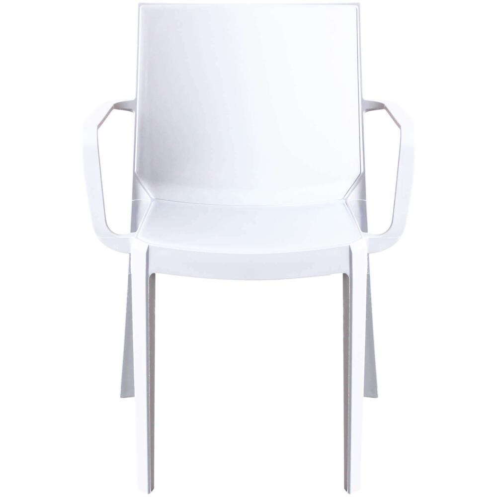 Victoria - Poltrona In Resina Impilabile Da Esterno E Interno Set Da 2 - Foto 4