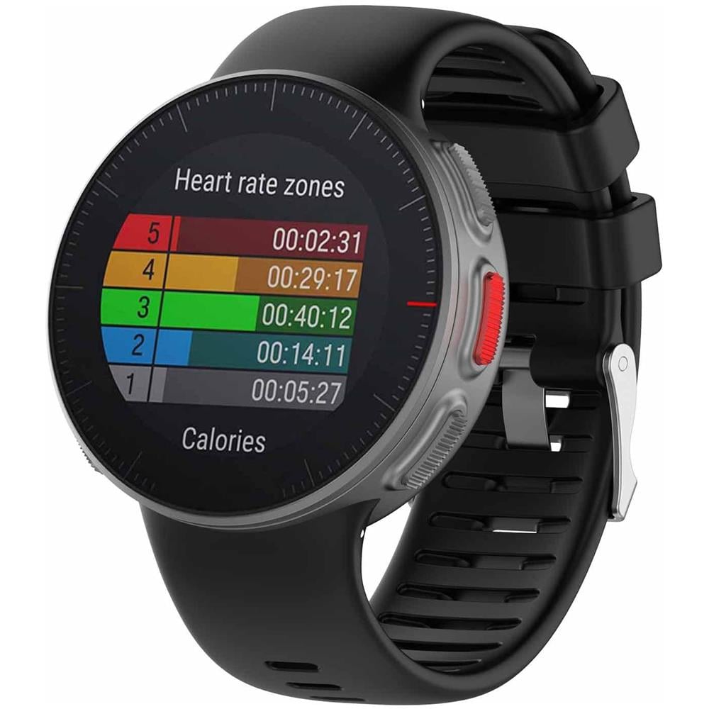 Bracciale Polar Vantage V In Silicone Black - Foto 2