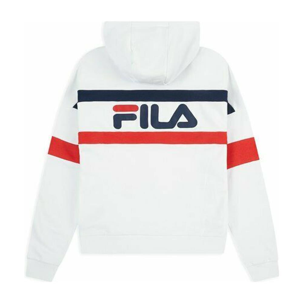 Felpa Con Cappuccio Donna Ella Bianca Taglia M Codice 687079-a023 - Foto 4