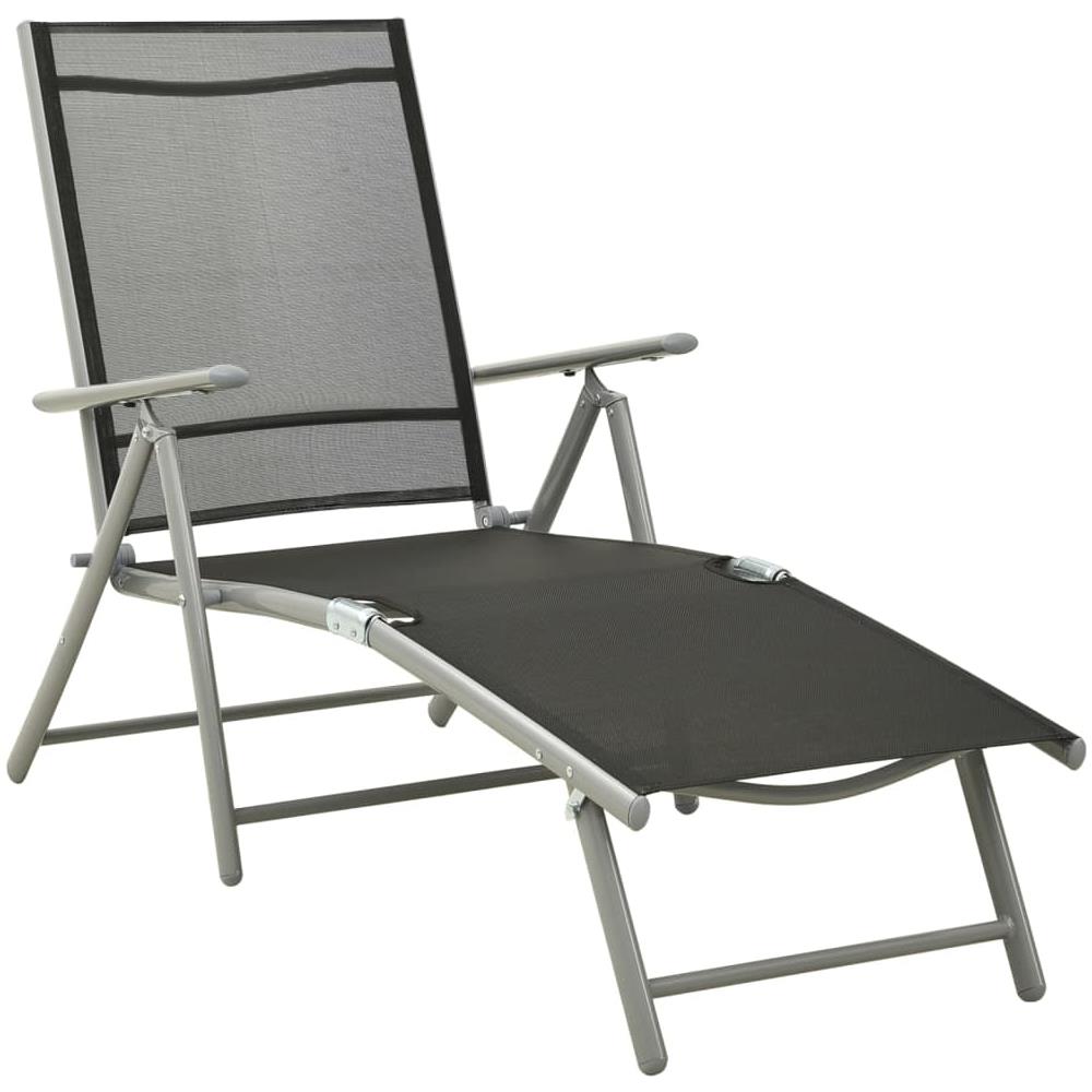 Set Divani da Giardino 3 pz in Textilene e Alluminio Argento - Foto 3