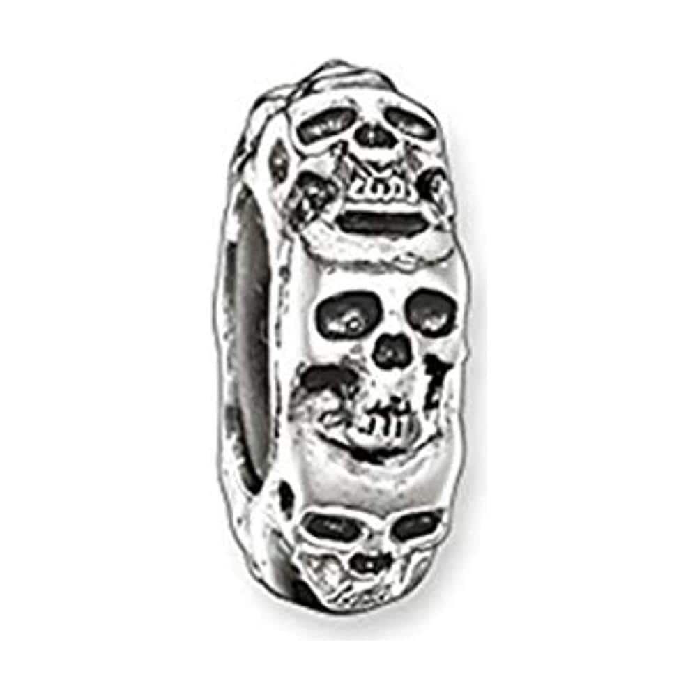 Stopper Per Catena Bracciale Da Donna Argento Sterling 925 - Foto 1