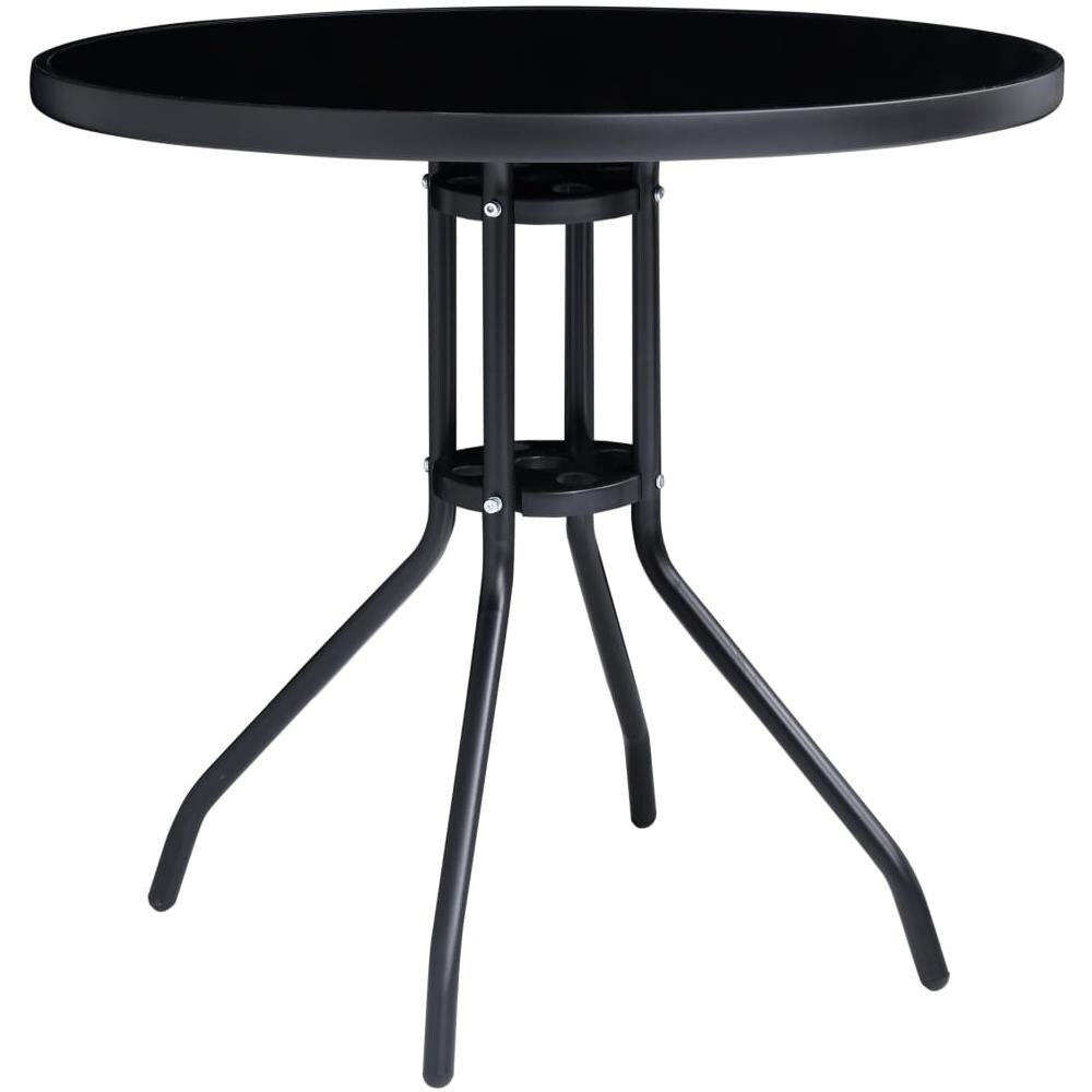 Set Da Bistrot 5 Pz Nero E Antracite - Foto 2