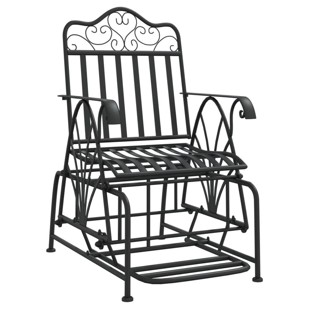 Panca Glider 61 cm Nera in Acciaio - Foto 2