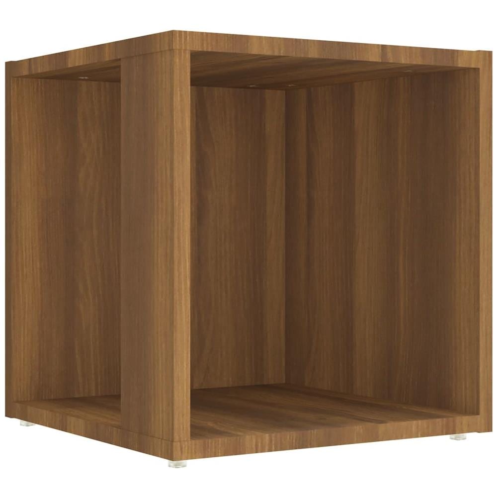 Tavolino Salotto Rovere Marrone 33x33x34,5 Cm Legno Multistrato - Foto 2