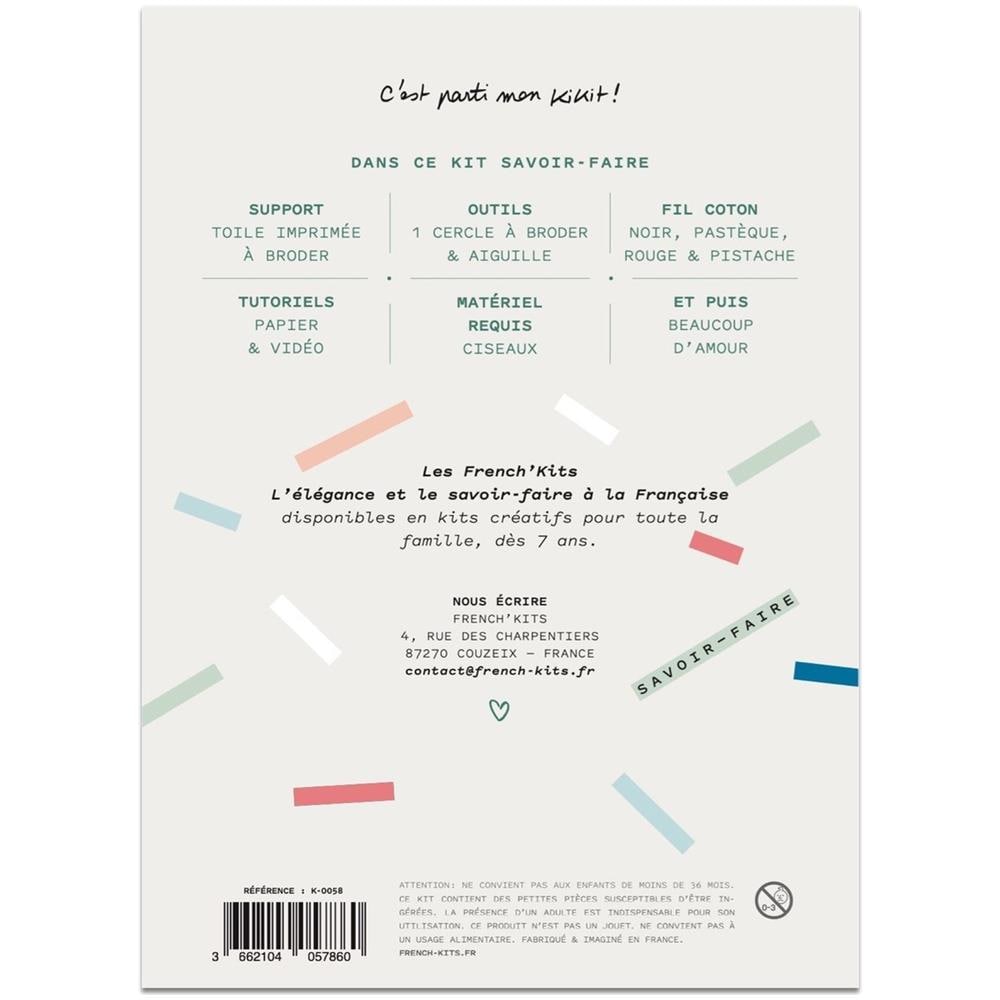 Scatola Fai-da-te - Ricamo Decorativo - Aspettando Il Bambino - Foto 1