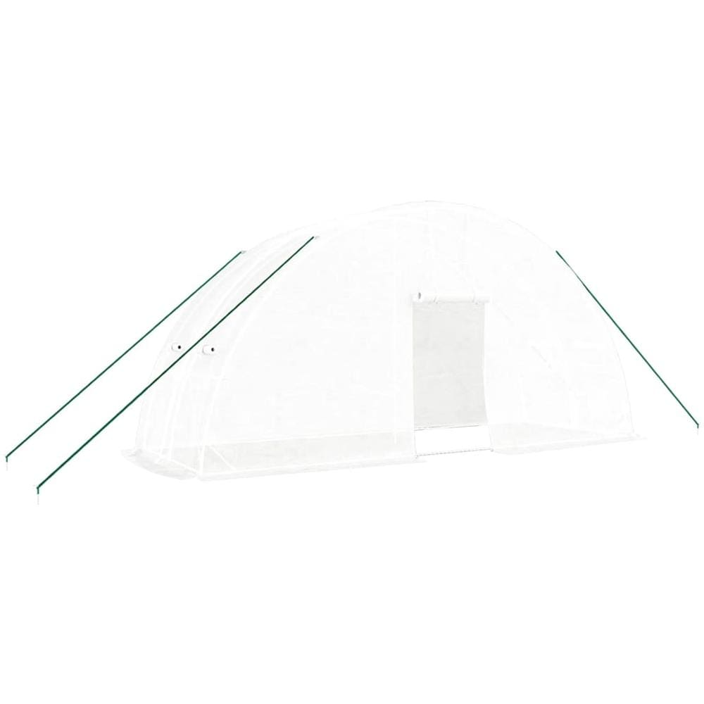 Serra Con Telaio In Acciaio Bianco 12 M 6x2x2,85 M - Foto 2