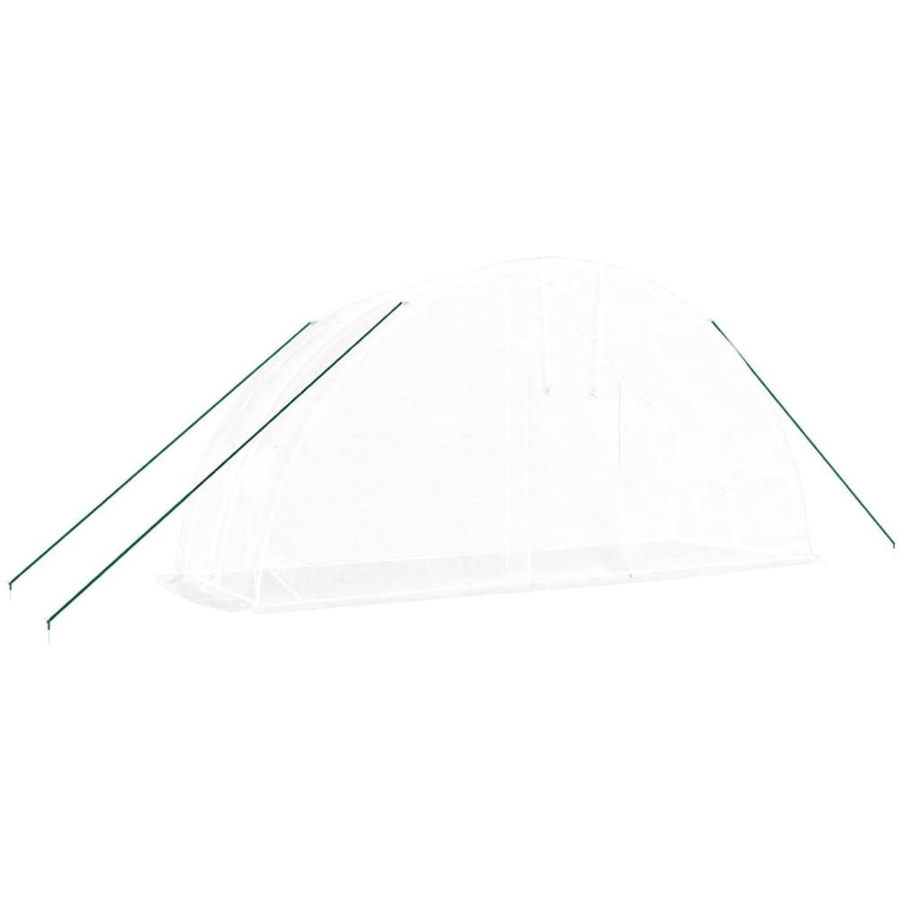 Serra Con Telaio In Acciaio Bianco 12 M 6x2x2,85 M - Foto 3