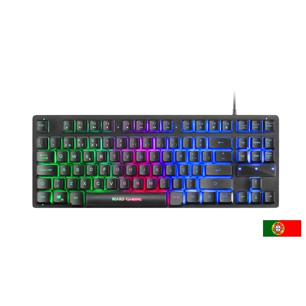 Tastiera e Mouse USB MCPTKLPT  (Layout Portoghese) Colore Nero - Foto 2