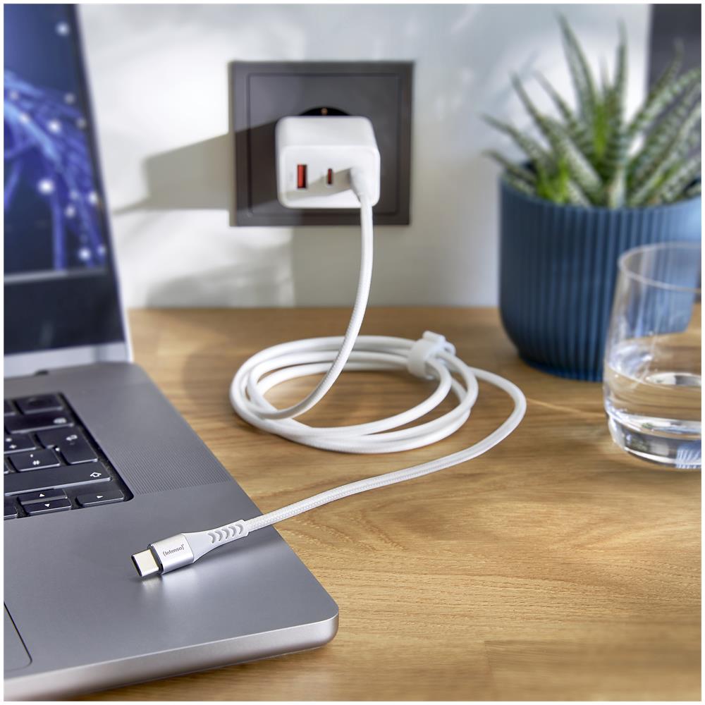 CABLE USB-C TO USB-C 1.5M / 7901002 cavo USB 1,5 m USB C Bianco - Foto 2