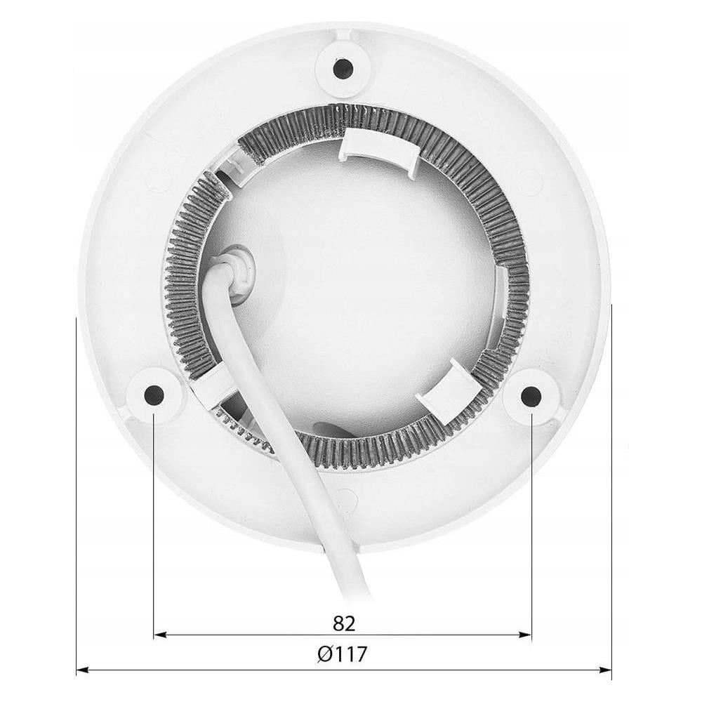 Telecamera TC-C38XQ Turret Pro 8MP 4K 2.8mm Starlight H /VD PoE IP67 - Foto 3