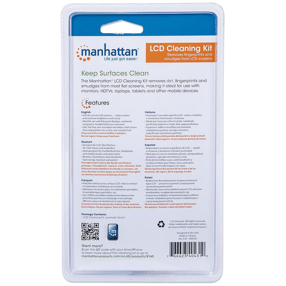 IAS-LCD LAVEN - Kit di Pulizia per Monitor LCD, Fragranza Lavanda - Foto 2
