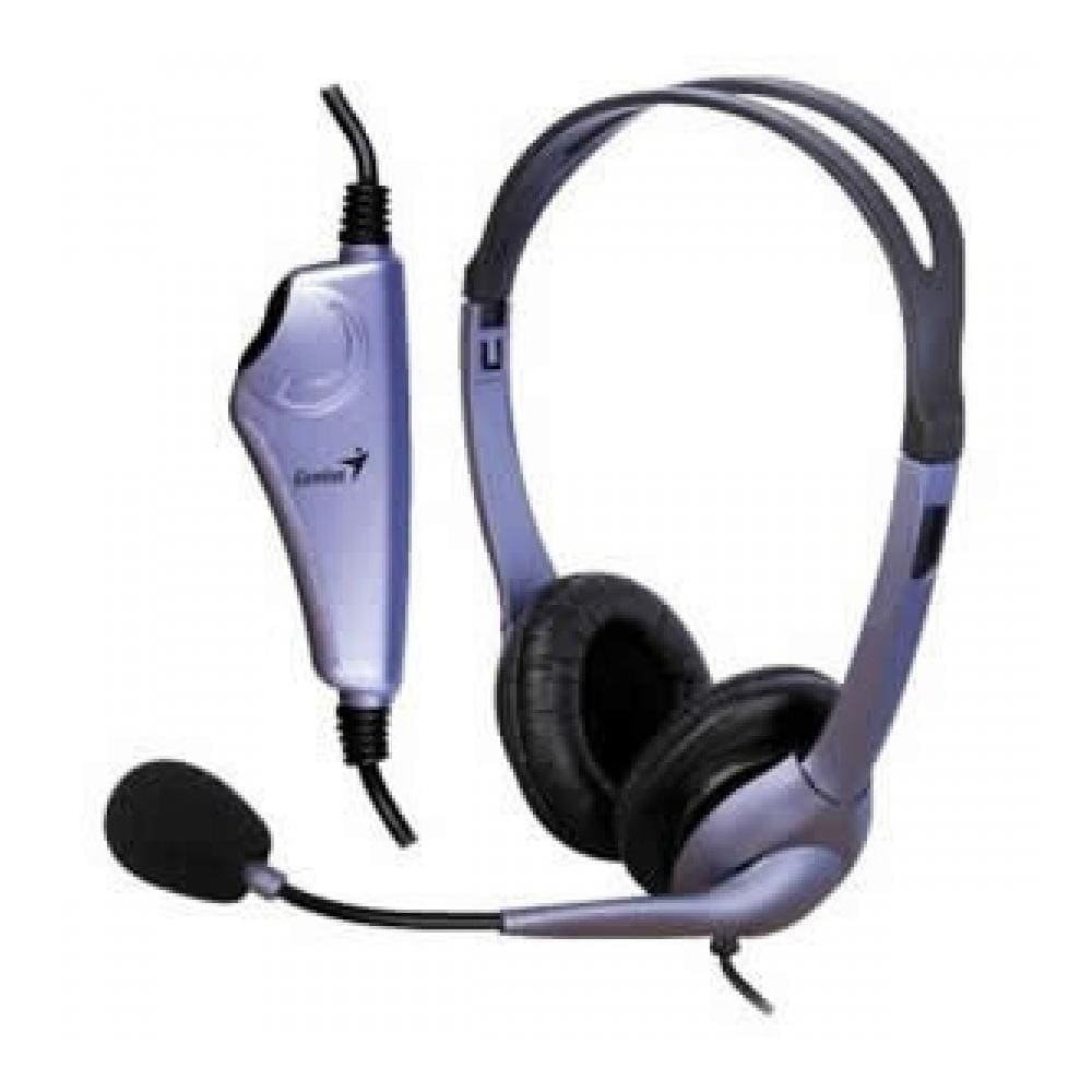 HS-04S Cuffia con Microfono Colore Viola Nero - Foto 2
