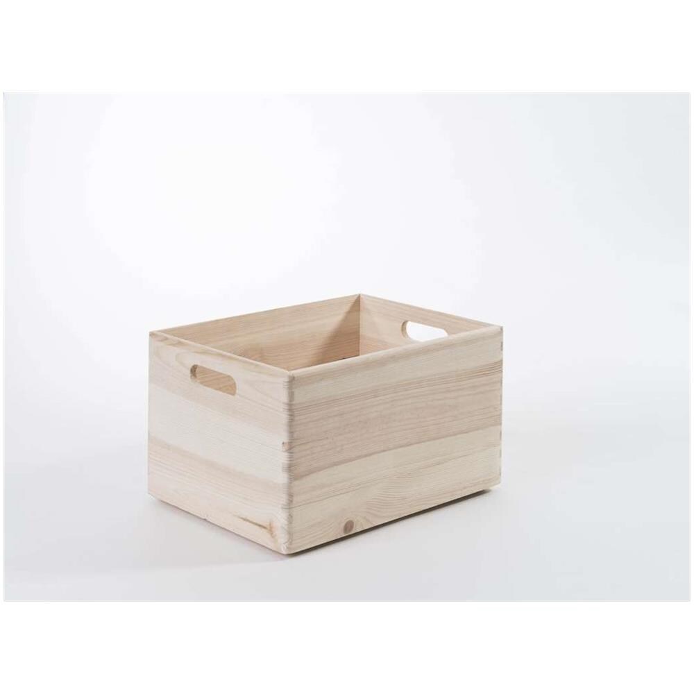 Scatola In Pino Naturale L - Foto 1