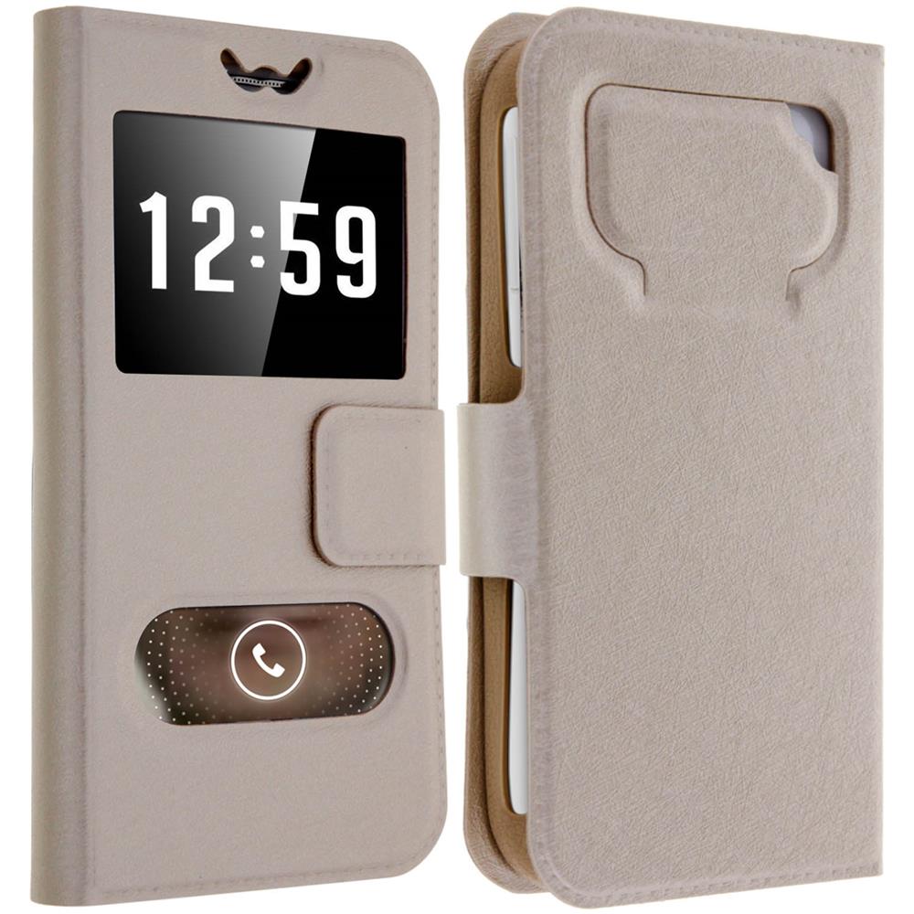 Custodia Stand Doppia Finestra Universale Taglia L - Oro - Foto 2