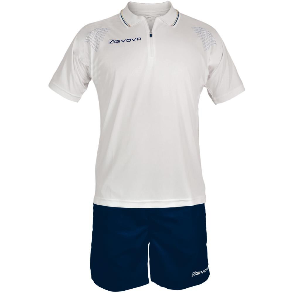 Kit Easy Completino Di Maglia Manica Corta E Pantaloncino Colore Bianco / blu Taglia M - Foto 1