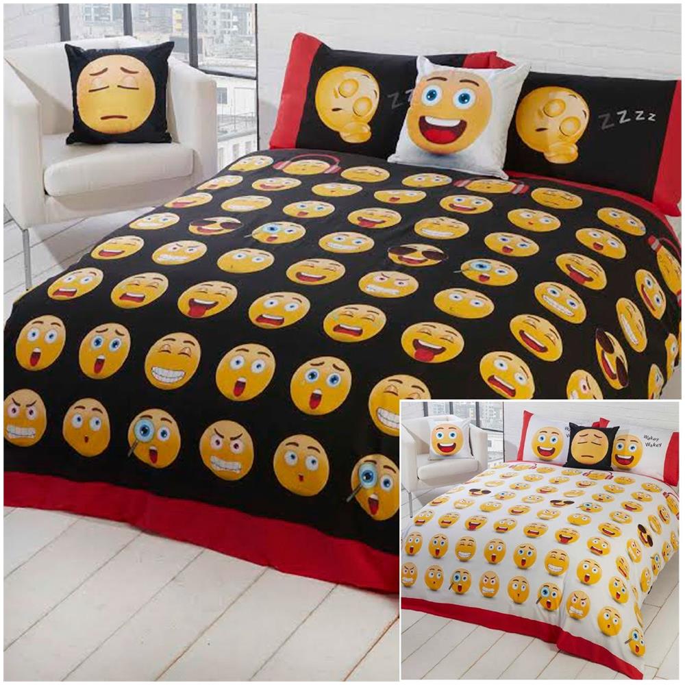 Emoji Icons-set Piumone Reversibile Matrimoniale - Foto 1
