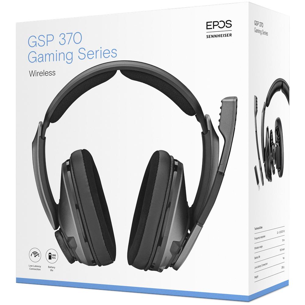 GSP 370 Cuffia Gaming Stereo Padiglione Auricolare Wireless con Microfono Integrato Colore Nero - Foto 11