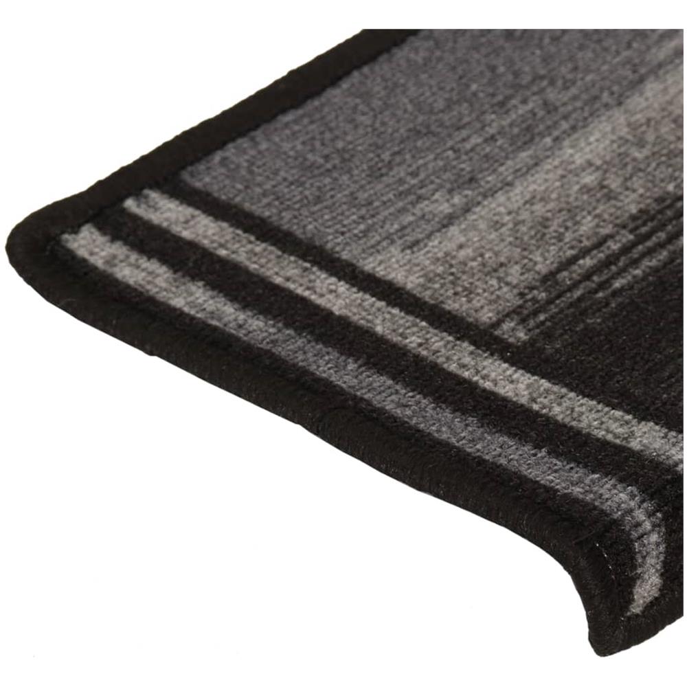 Tappetini Autoadesivi per Scale 15 pz 65x21x4 cm Neri e Grigi - Foto 2