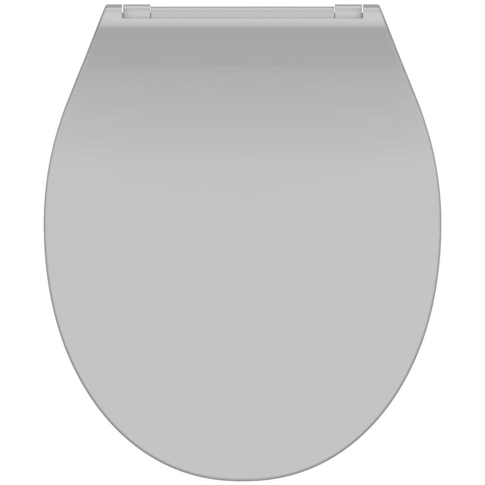 Tavoletta WC Duroplast Chiusura Ammortizzata SLIM GREY Grigia - Foto 1