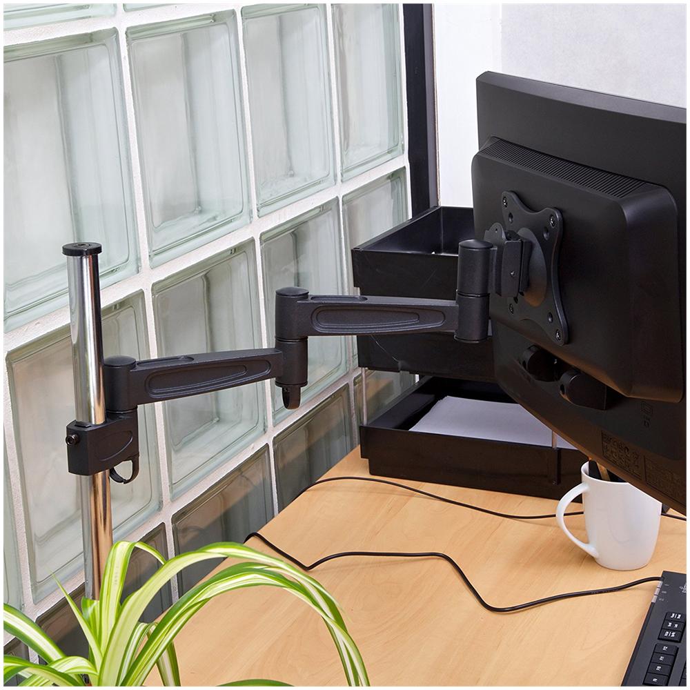 Supporto TV da Tavolo P-DMBT13B-1 19.5-27" Portata Max 15 Kg - Foto 7