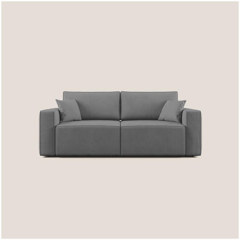 Morfeo Divano Con Sedute Estraibili T02 Grigio - Foto 1