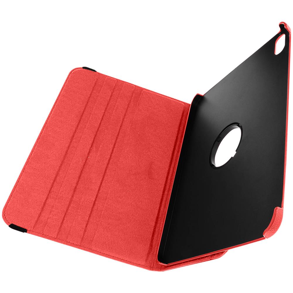 Custodia Per Ipad A16 / 10.9 2022 Copertina Supporto Rotante 360° Rossa - Foto 2